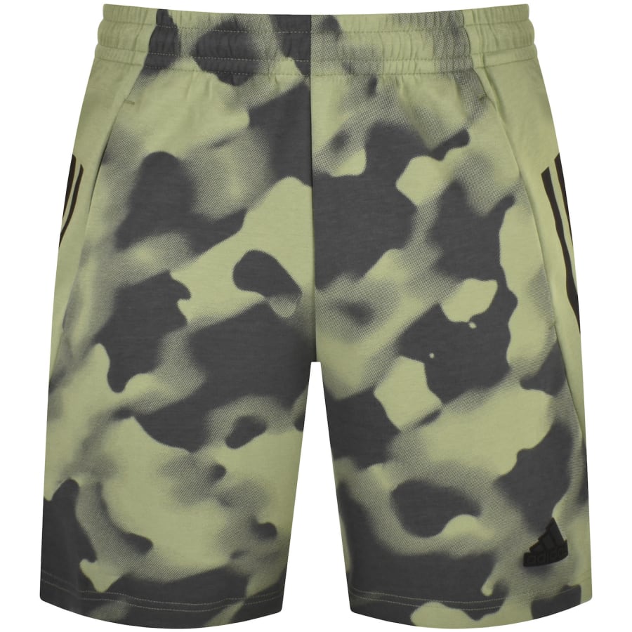 adidas Sportswear Camo Regular Fit Shorts Green